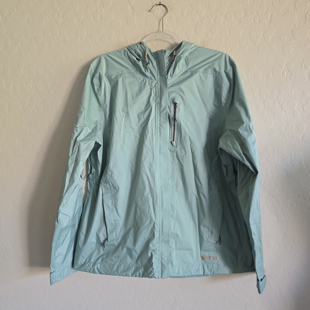 Sherpa Adventure Gear Kunde 2.5 layer Women's Jacket Size XL Mechi Green